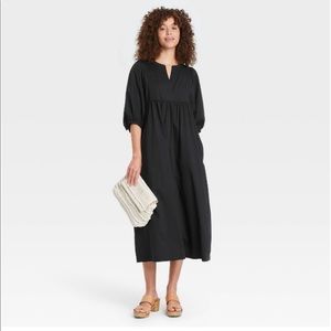 NWT Universal Thread Balloon Long Sleeve Dress